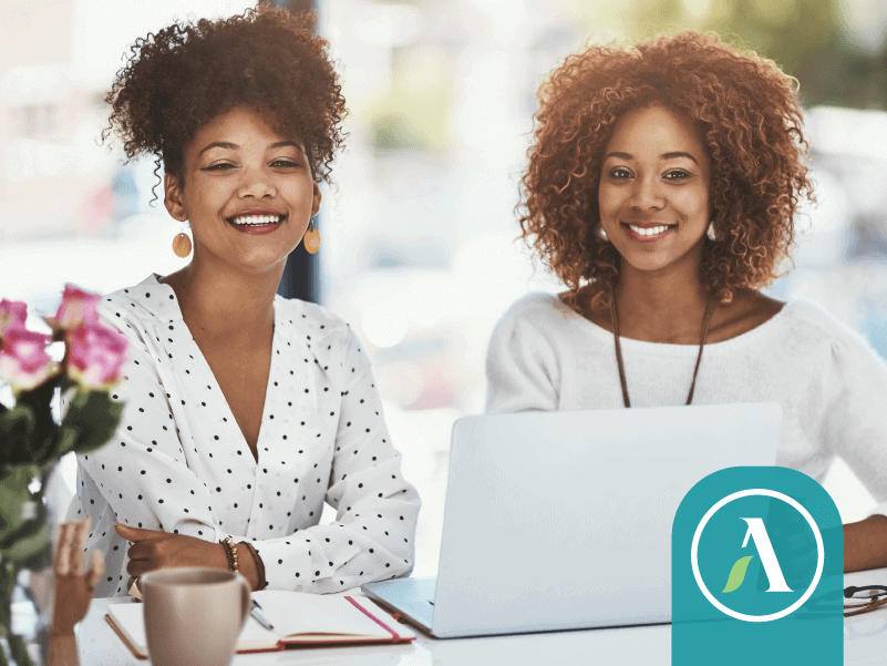 female business partners