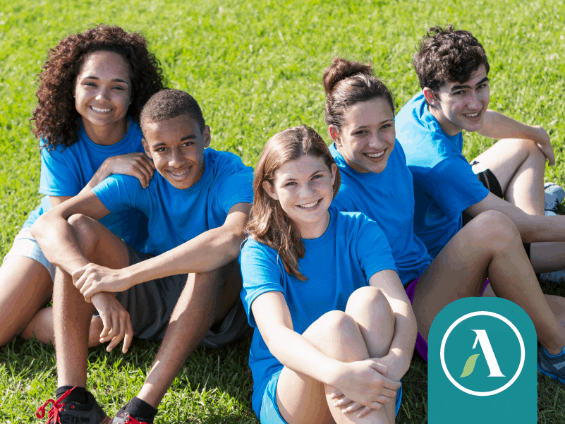 Teen volunteers