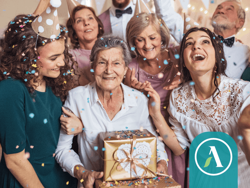 Family celebrates joy of birthday